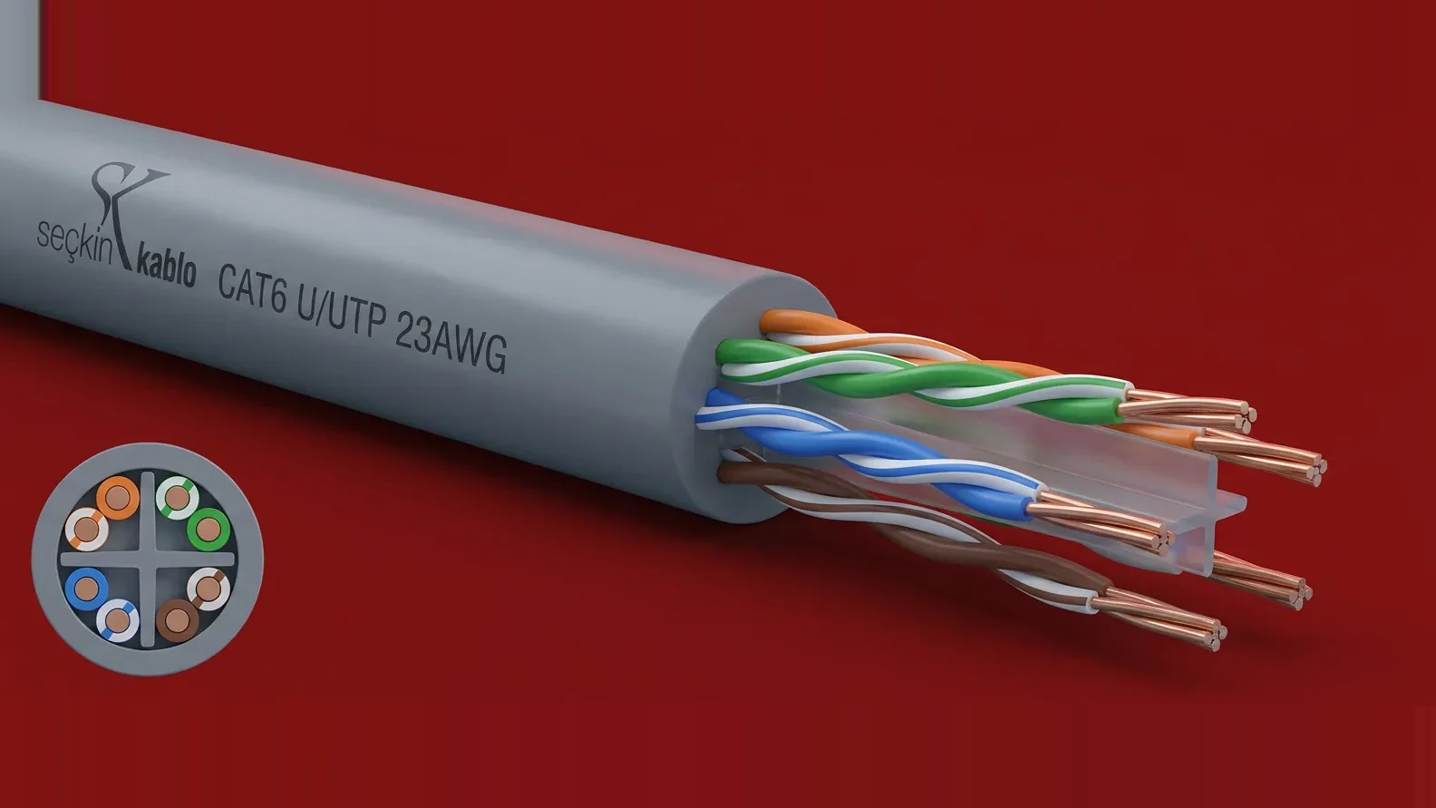 Cat 6 UTP 23 AWG